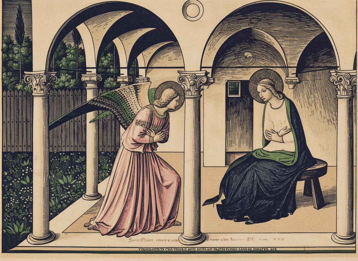 The Annunciation by Fra Angelico