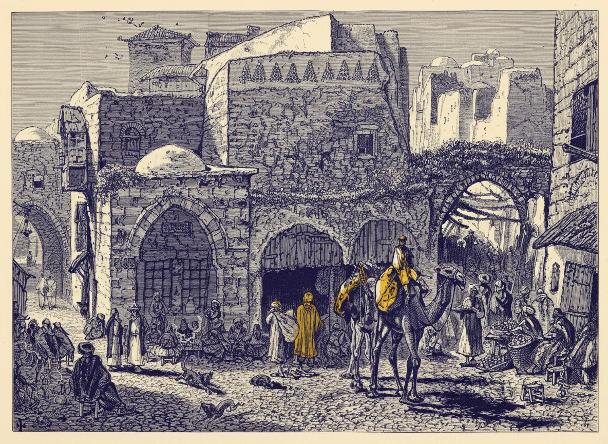 Damascus Gate,  Jerusalem by Unknown