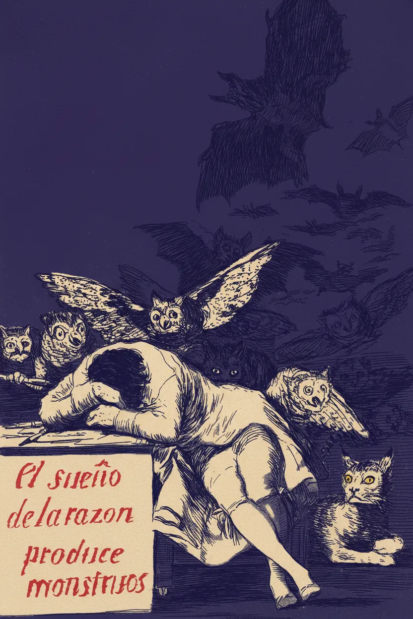 The Sleep of Reason Produces Monsters by Francisco de Goya