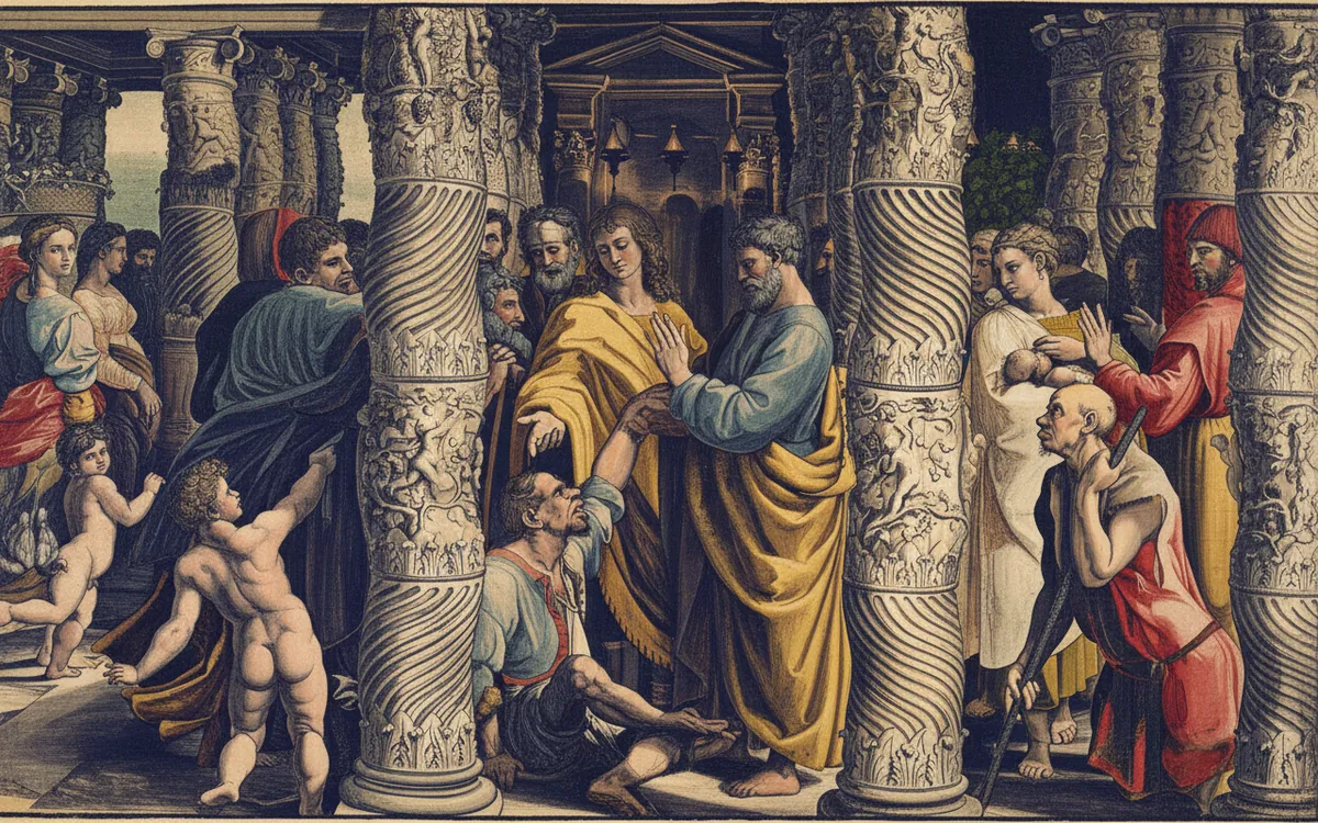 The Healing of the Lame Man