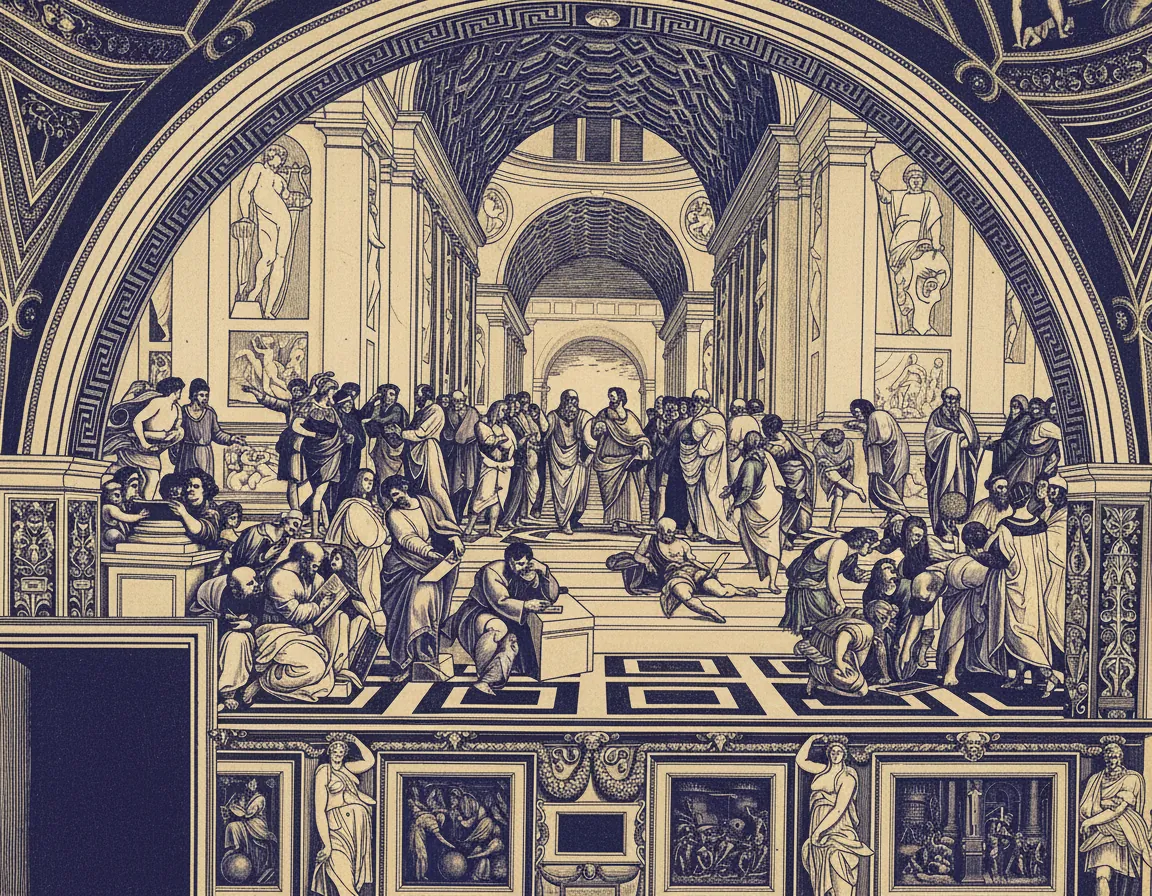The School of Athens by Raphael