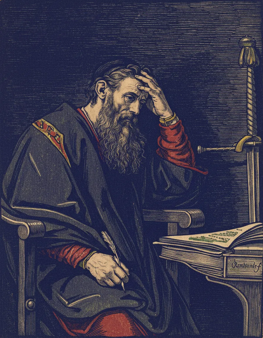The Apostle Paul by Rembrandt van Rijn