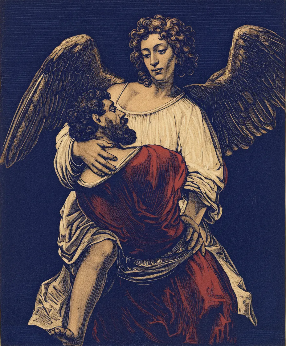 Jacob Wrestling with the Angel
